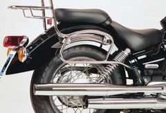 Tubulaire pour sacoches en cuir  - chrome