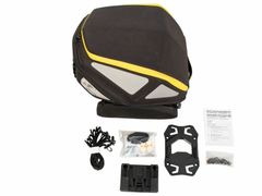 Royster - seatpad Basic inclus - noir avec fermeture éclair jaune