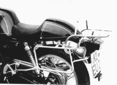 avec support de valises latérales - chrome