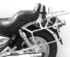 avec support de valises latérales - chrome