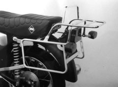 komplet tubulär mit Seitenkofferträger - Chrom