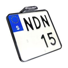 arrière immatriculation