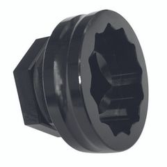 axe roue 1/2''' Ø28mm 12 pans