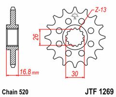acier standard 1269 - 520