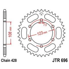 Standardstahl - 428 49 Zähne