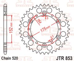 Standard Steel - 520 49 tänder
