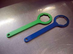 Clé bouchon fourche Ø49mm 6 pans