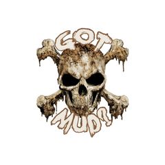 MINI SKULL MUD 60x80mm