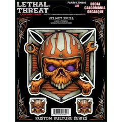 HELMET SKULL 150x200mm LT90692