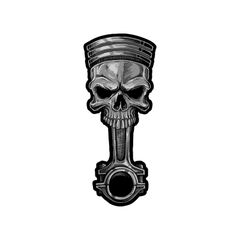MINI SKULL PISTON 60x80mm