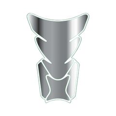 MOTORCYCLE PROTECTION CHROME 180x220mm LT70098