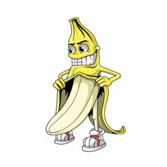 MINI VILAIN BANANA 60x80mm
