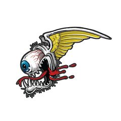 MINI HOT EYEBALL MONSTER 60x80mm