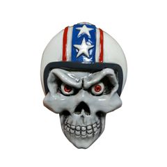 3D SKULL HELMET WIT