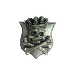 3D SKULL ARGENT KING