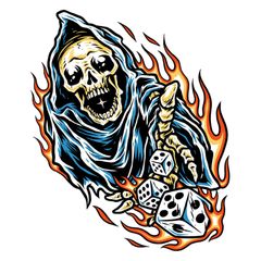 MINI DICE REAPER 60x80mm