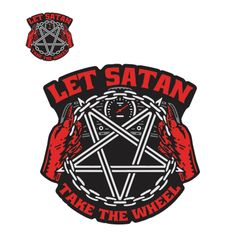 MINI SATAN TAKE THE WHEEL 60x80mm