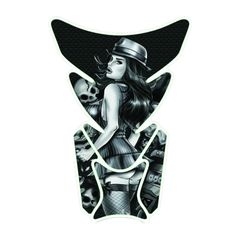 PROTECTION MOTO GANGSTER GIRL 180x220mm LT70103