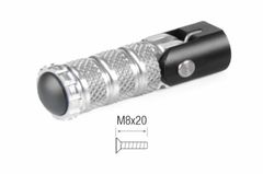 inklapbare M8x20 zilver