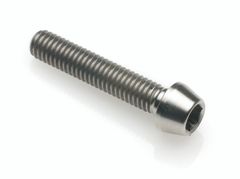 Zeskantige holle schroef M8x40 titanium eenheid