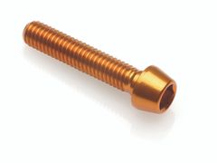 Śruba BTR stożkowa M6 x 25 Ergal złota