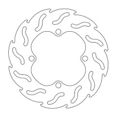 vor MM Flame Fixe disc