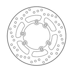 Rear Disc Offroad MM Vintage KTM MX125/250/300/350 (19