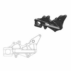 rear HVA Factory 220mm black incl clip Mag