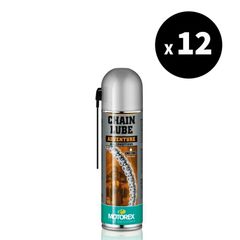 Lubrifiant chaîne Chainlube Adventure toutes conditions - Spray 500 ml x12