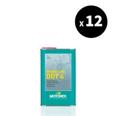 Liquide de frein Brake Fluid DOT 4 - 1L x12