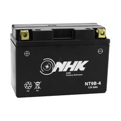 12V 8 Ah NT9B - 4 FA SANS ENTRETIEN PRETE A EMPLOI Lg150xL70xH105mm ACTIVEE EN USINE QUALITE PREMIUM - EQUIVALENT YT9B - 4 SLA -