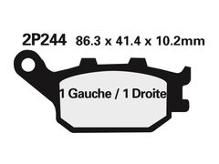 route /Off-Road métal fritté - 2P-244ST