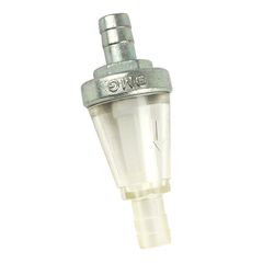 KONISCH STAHL DIAM 8 mm TRANSPARENT - SILBER