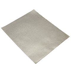 PROTECTION ISOLANTE EN TISSU VERRE ALUMINIUM 250x200mm