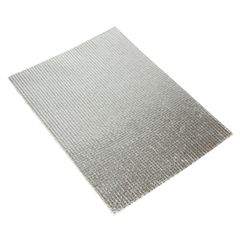PROTECTION ISOLANTE EN TISSU VERRE ALUMINIUM 200x150mm