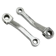 LEFT RIGHT SPACING 130 mm CHROME STEEL PAIR