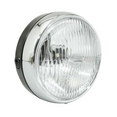 PROJECTEUR INTERRUPTEUR DIAM 140mm ENTOURAGE CHROME BA20D UNIVERSEL