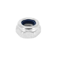 NYLSTOP 6-POINT NUT - M8 STEEL BRAKE ZINC PLATED