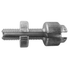 VIS CREUSE DIAM M7 - LONG 25mm INT GAINE 7mm FENDUE EN ACIER ZINGUE