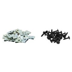 AGRAFE CARROSSERIE - CARENAGE CAPOTAGE DIAM 4mm VIS 4x14 mm