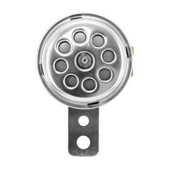 AVERTISSEUR 12V DIAM 66mm 105DB CHROME