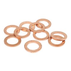 RONDELLE CUIVRE PLAT DIAM 12x18 1,50 mm
