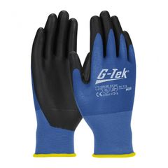 TACTILE NYLON - ELASTHANNE BLAUW - CE GOEDGEKEURD - MAAT 8 PAAR
