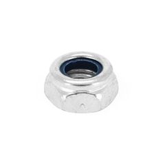 NUT 6 POINT NYLSTOP - M6 STEEL ZINC PLATED