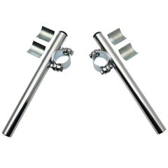 BRACELET DIAM 26 - 28mm ACIER CHROME PAIRE