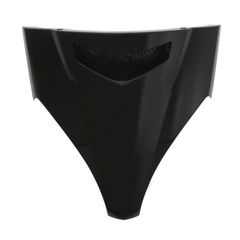 CARENAGE-DESSUS DE TABLIER AV MAXISCOOTER ADAPTABLE YAMAHA 125 XMAX 2006+2009 - MBK 125 SKYCRUISER 2006+2009 NOIR BRILLANT -P2R-