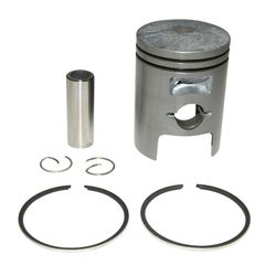PISTON SCOOT ADAPTABLE KYMCO 50 DINK 2T, TOP BOY 2T, SUPER 9-HONDA 50 SFX, BALI (DIAM 39) -P2R PISTON GRAPHITE-