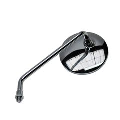 RETROVISEUR ADAPTABLE SYM 50 MIO, FIDDLE GAUCHE (DIAMETRE 8 mm) -HOMOLOGUE- -P2R-