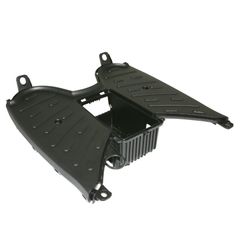 CARENAGE-MARCHE PIED SCOOT ADAPTABLE PEUGEOT 50 KISBEE 2T ET 4T TOUS MODELES (NOUVEAU 2018+ + ANCIEN MODELE 2010+2017) NOIR MAT 