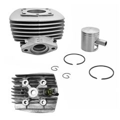 HAUT MOTEUR CYCLO ADAPTABLE PEUGEOT 103 MVL-SP, SPX-RCX, VOGUE AIR -ALU NIKASIL P2R- FIXATION UNIQUEMENT A BRIDE- (LIVRE AVEC CU
